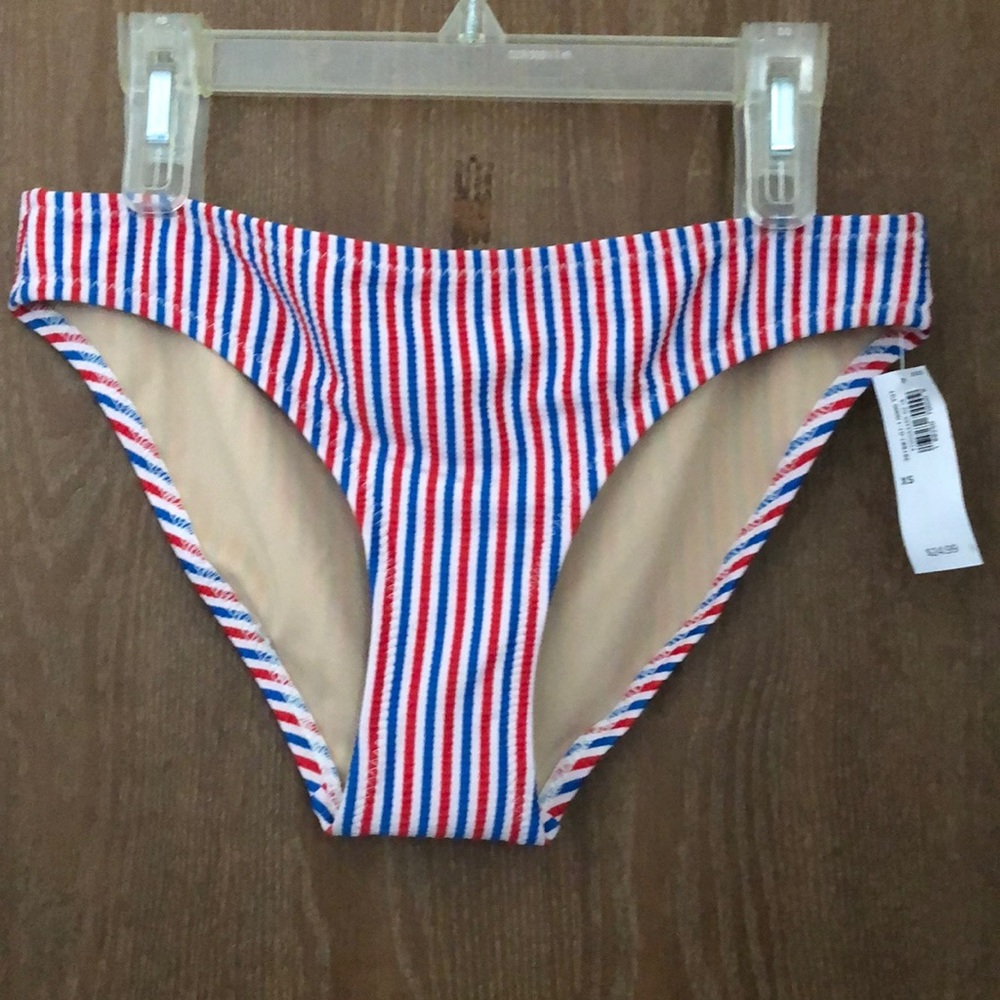 🚨SALE🚨 red, white and blue bikini bottom.